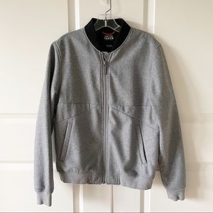 Native Youth Gray Bomber Jacket